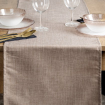 Obrus ​​40x140 cm vodeodolný - KATE hnedý